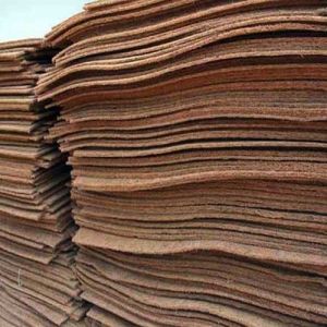 Rubberized Coir Sheets Standard, Packaging Type : Brown