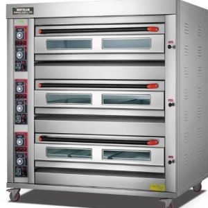 Gas 3 Deck 9 Trays Oven