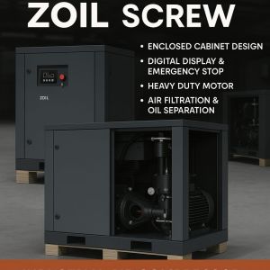 SCREW COMPRESSOR MODEL-ZSC 10