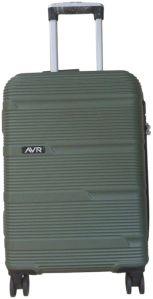 Polyester Plain 2 Piece Set Luggage Trolley Bags, Color : Black