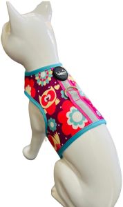 Caninkart Polyester Cat Harness- Premium, Color : Assorted