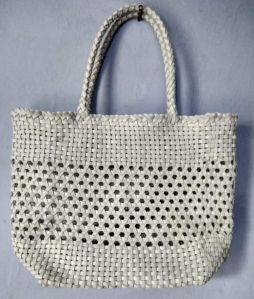 Crosia Cotton Handbags Modern, Technics : Handmade