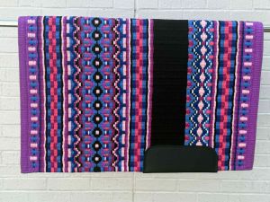 Cotton Saddle Blanket, Color : Assorted Colors Standard Size