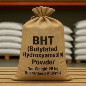 25 Kg Bht Butylated Hydroxyanisole
