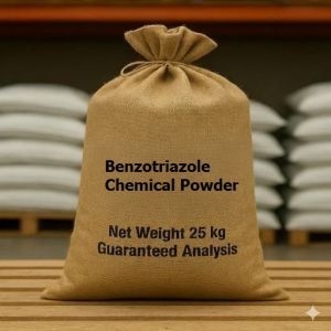 Benzotriazole Chemical Powder, Color : White To Pale Yellow