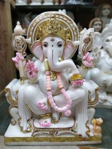 Ganpati Marble Statues