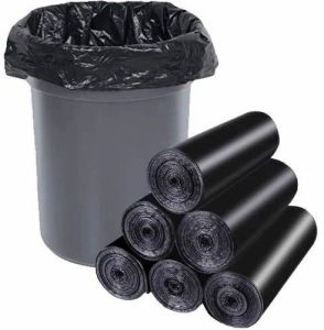 Black Plastic Garbage Bag
