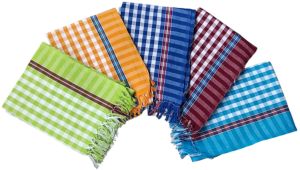 Cotton Checked Towels