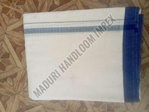 Plain Border Lungis, Color : White
