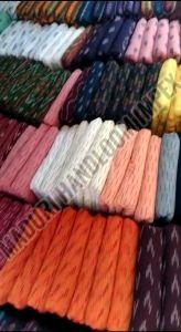 Printed Pochampally Ikat Fabric, Color : Red for Textile Industry