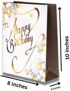 Printed Customised Paper Gift Bag, Brand Name : Lemonx