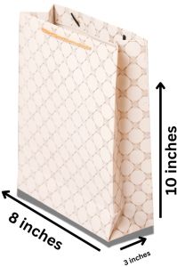 White Paper Gift Bag