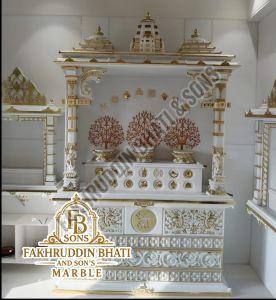 Marble Temple for Home, Color : White