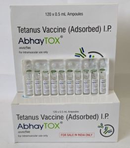 Tetanus Vaccine, Form : Liquid, Grade Standard : Medical Grade