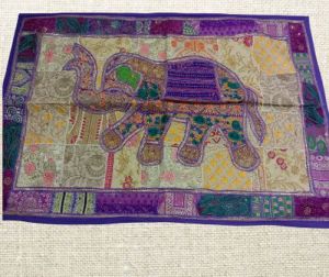 Cotton Elephant Wall Hanging, Size (Inches) : 40 X 60 Inch