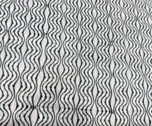 Hand Block Wave Dots Fabric