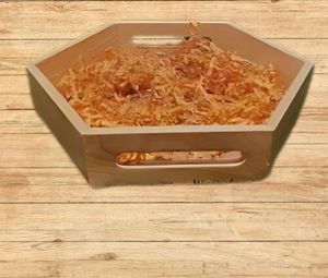 Handcrafteed Wooden Basket 12 Inches