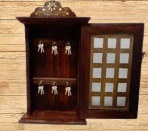 Wooden Window Shaped Key Hanger, Packaging Type : Paper Box