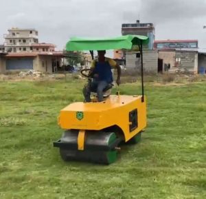 2 Ton Double Drum Cricket Pitch Roller