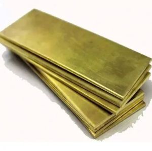 Polished Brass Sheets, Shape : Rectangular for Industrial