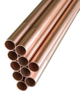 Copper Pipes, Shape : Round for Industrial