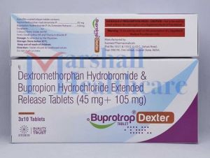 Dextromethorphan, Form : Tablet, Purity : 99%, Packaging Type : Box