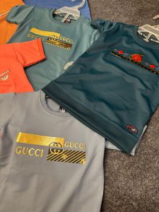 Kids Graphic Print Crew Neck T-Shirts