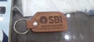 Leather Promotional Keychain