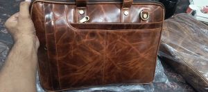 Men Office Leather Bags