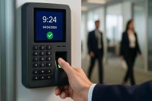 Biometric Attendance System, Power Source : Electricity