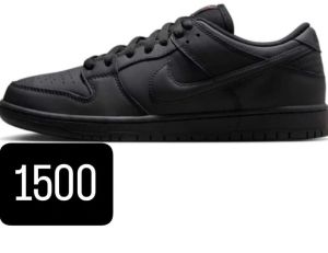 Nike Air Force 1 Low Black Sneakers Shoes