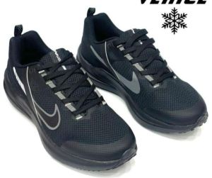 Mesh Top Synthetic Sole Nike Run Swift Sports Shoes, Color : Black