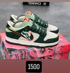 Nike Sb Dunk Steam Boy Green Sneakers Shoes