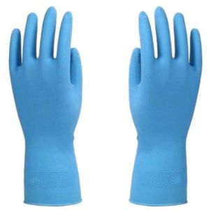 PU Industrial Safety Gloves, Color : Blue, Gender : Unisex