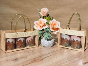 Plain Cresent Jute Jar Bag, Closure Type : Zip