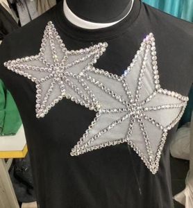 Crystal Embroidered Work