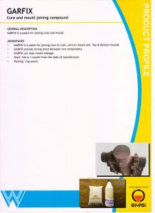 Garfix (Core and Mould Joining Compound) Garfix (Core and Mould Joining Compound)