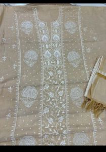 Lucknowi Chikankari Anarkali Kurti