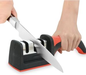 Plastic Knife Sharpener, Color : Black, Red