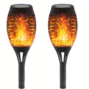 Solar Flame LED Light