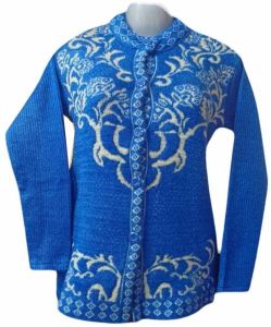 Solid Cotton Ladies Cardigan Casual Classic