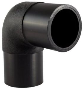 Black HDPE Pipe Elbow, Size/ Diameter : 140MM - 160MM