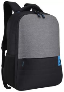 Grey And Black Laptop Backpack