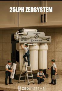 Stainless Steel 25 Lph RO Plant