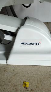 Polished Aluminium Portable Medcounty Semi Electric Dental Chair