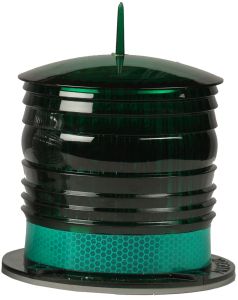 2nm - Red Marine Solar Navigation Light