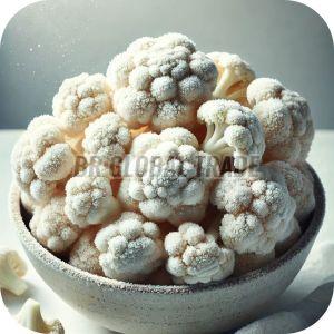 Frozen Cauliflower, Form : Cleaned, Blanched