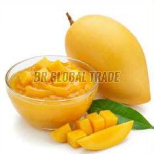 Totapuri Mango Pulp, Color : Yellow