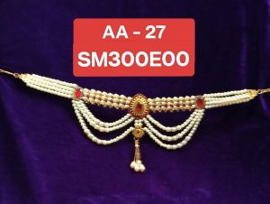 Antique Design Kamarpatti Waist Belt, Buckle Material : Metal