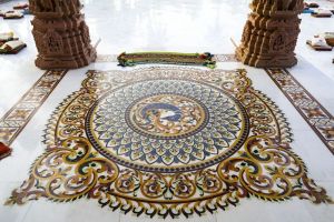 Marble Inlay Flooring